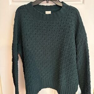a new day Women's Deep green Crew Neck Sweater